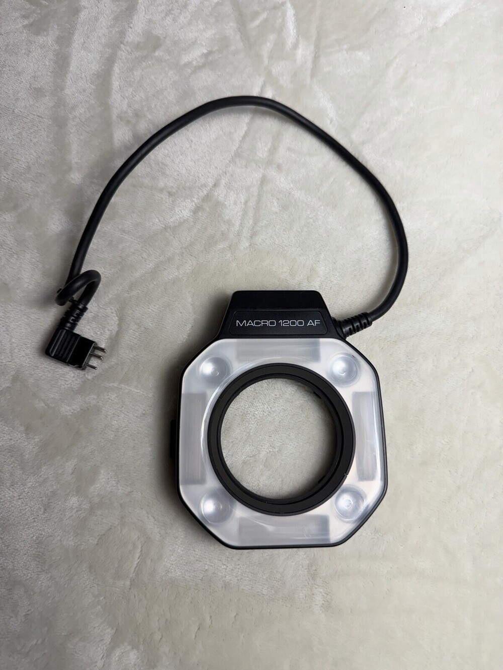Minolta Macro 1200 AF Ring Flash Attachment Unit Head ONLY Extension Cable